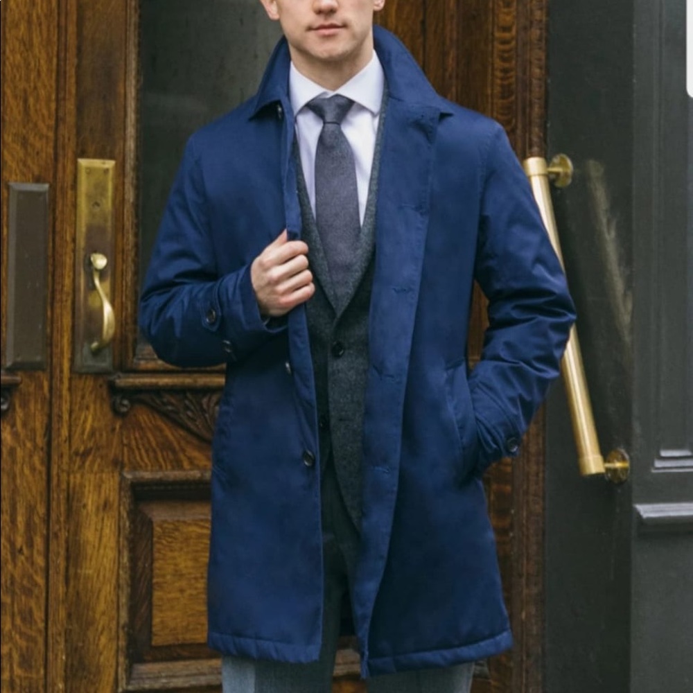 waterproof primaloft Trench coat